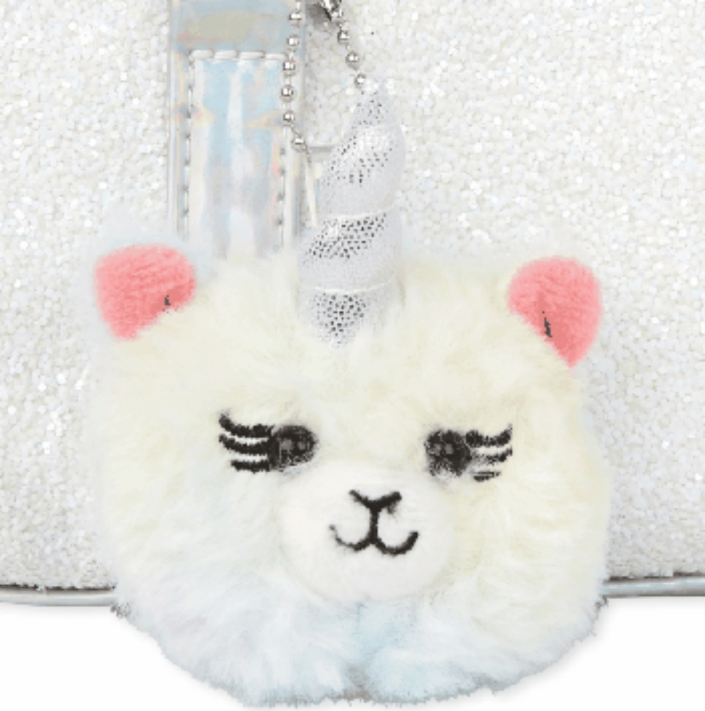 Girls Glitter Llamacorn Bag - Picture 3 of 6